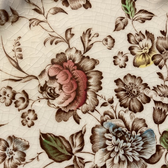 Staffordshire Bouquet Replacement 10” dinnerware.Made in England.Dishwasher safe - Picture 2 of 12